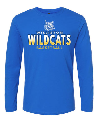 100% Cotton Long Sleeve Shirt - Royal Blue