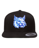 Premium Flat Brim Snapback - Black