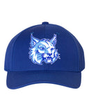 Premium Curved Snapback - Royal Blue