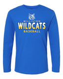100% Cotton Long Sleeve Shirt - Royal Blue