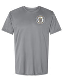 Sport-Tek Wicking Short Sleeve T-Shirt - Grey - Left Chest Logo