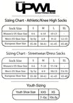 Athletic Socks - One Color - Two Images